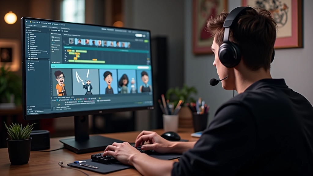 Animation timeline interface in professional software showing keyframes and character pose progression